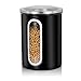 Kitchen Food Storage Canister Set - For Stainless Steel Organization Canisters Set of 3 Containers, with Airtight Lid, Great for Home Kitchen Counter Storage and Decor
