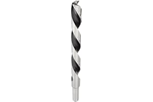 Fisch FSF-003830 Chrome Vanadium Brad Point Drill Bit, 1/2-Inch