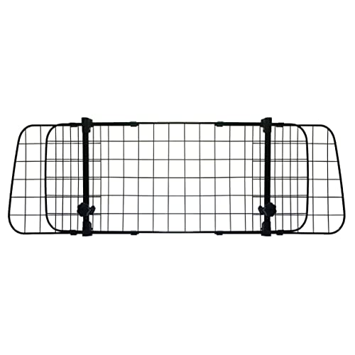 SUMEX S Metalltrenner für Hunde, Schutzgitter für Kopfstützen, einfache Installation, Höhe und Breite verstellbar ohne Werkzeug