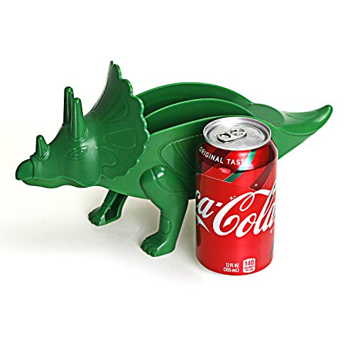 image for Teapeak Dino Taco Holder - Triceratops Taco stand for Jurassic Taco Tu