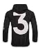 Baguet Men Waterproof Letter Print Jacket Hip-Pop Long Sleeve Anti-Sun Hoodie Streetwear(2 Colors, S-XL)