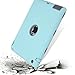 iPad 2 Case, iPad 3 Case,iPad 4 Case, BENTOBEN Heavy Duty Rugged Shock-Absorption High Impact Resistant Hybrid Three Layer Armor Full Body Protective Case Cover for iPad 2/3/4 Retina - Mist Blue/Gray