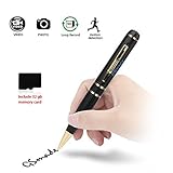 GSmade Spy Pen Hidden Camera - Full HD 2K Spy Pen Camera 32GB HD Video Pen - Hidden Surveillance Pen Cam