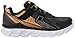 Skechers Kids Boys' Hypno-Flash Light Up Loafer, Charcoal/Gold, 1.5 M US Little Kid
