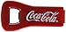 TableCraft's Coca-Cola Three-Way Bottle Opener Magnet, Plastic, Red