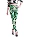 HDE Women's Graphic Print Leggings Footless Stretch Tights
