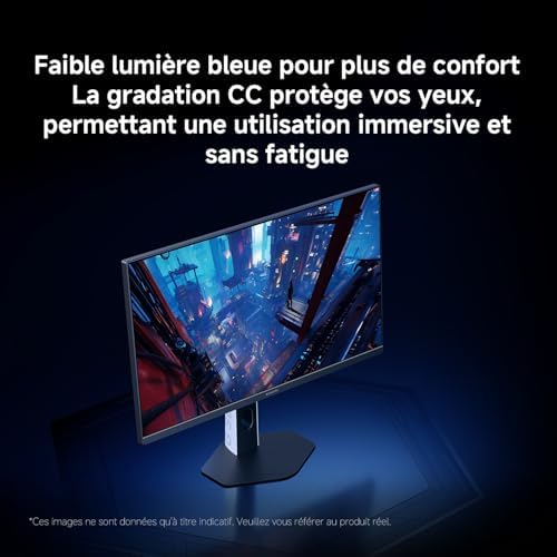 G24i 2026 Moniteur Gaming 24 Pouces, 200Hz, 1ms GTG, FreeSync Premium, HDR400, Fast IPS, 100% sRGB, 95% DCI-P3,Certification TÜV Low Blue Light (1920 x 1080/HDMI 2.0/DP 1.4)