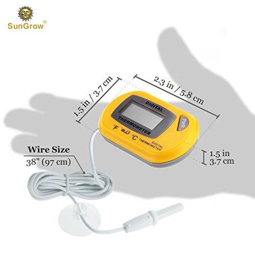 6 Reptile+Terrarium+Digital+Thermometer+Temperature