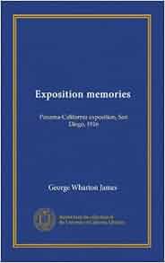 Exposition Memories Panama California Exposition San