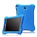 MoKo Samsung Galaxy Tab A 8.0 Case - Kids Friendly Ultra Light Weight Shock Proof Super Protective Cover Case for Samsung Galaxy Tab A 8.0 inch Tablet SM-T350, BLUE (With S-pen Opening)