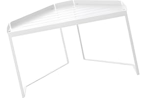 Modular Stackable Corner Shelf Carbon Steel Flexible Storage Kitchen Over Toilet Storage