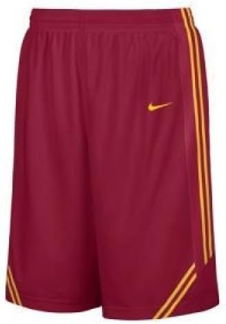 USC Trojans Crimson Screen Printed Replica Basketball Shorts By Nike Team Sports (XL=36-37)