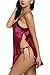 Avidlove Women Lingerie Satin Nightwear Lace Nightgown Slips Sleepwear Teddy