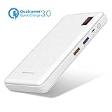 Quick Charge Power Bank QC 3.0 Portable Battery Charger, SONGCHUANG 15000mAh LED Display Fast Charge Dual USB Output External Battery Pack for iPhone X 6 7 8, iPad Samsung S7 S8 Galaxy Note 7 8
