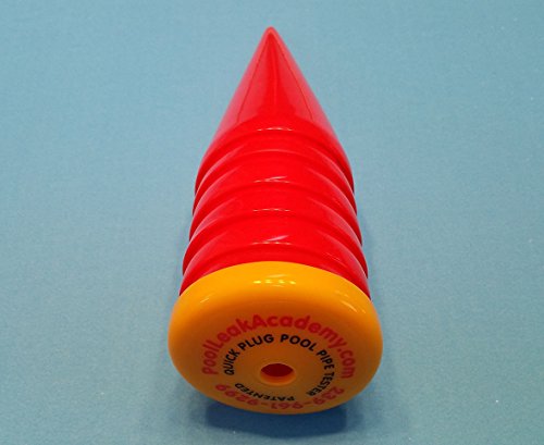 SWIMMING POOL LEAK DETECTION DYE TESTING CONES- QUICK PLUGS SET OF 6