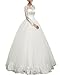 WeddingDazzle Wedding Dresses Ball Gown Sweetheart Lace-up Wedding Bridal for Women's