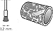 Dremel 443-02 Carbon Steel Brushes (2 Pack), 1/8
