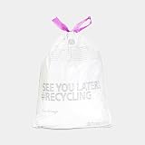Brabantia 100x Type C Bin Liners 10-12 L White 5x20 Pack 100 Bags view 4