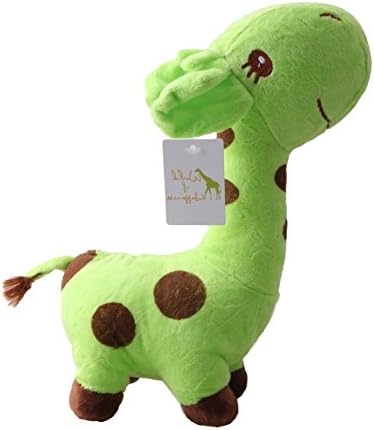 Baby Giraffe Soft Animal Toy in Pistachio