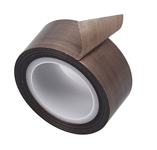 PTFE Coated Fiberglass High Temperature Tape with Silicone Adhesive Cloth, Release Surface on Heat sealer 1