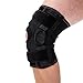 McDavid PSII Bi-Lateral Geared Polycentric Hinged Knee Brace Support, Improves Medial and Lateral Stability, Reduces Injury and Assists in Recovery, Black, Small