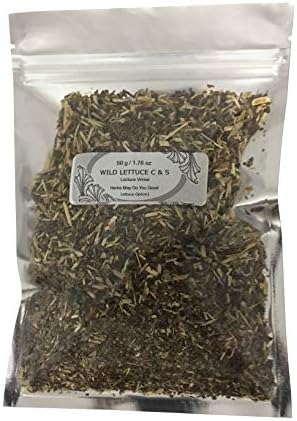 Wild Lettuce Cut and Sifted Lactuca Virosa 50 g / 1.76 oz