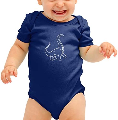 PPH Brontosaurus Dinosaur Boys and Girls Babygrow
