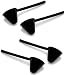 Chef Craft 4 Piece Perfect Coffee Measuring Spoon Scoop, Black