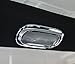 u-Box Chrome Roof Reading Light Cover Trim for 2011-2016 Jeep Wrangler 4-Door - Set