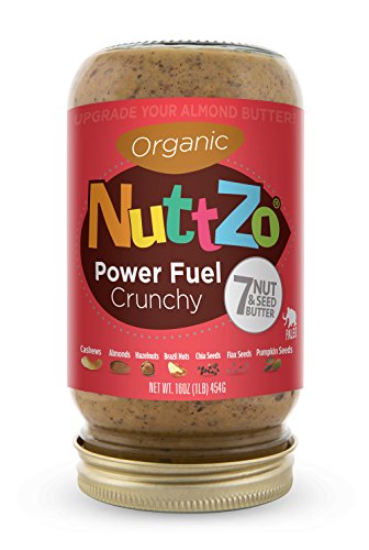 Nuttzo Organic Seven Nut & Seed Crunchy Butter,  16 Ounce