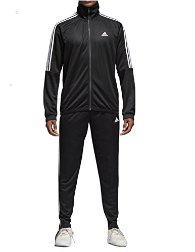 Adidas Tiro Track Suit 3 Stripes Tracksuit Black/White (M)