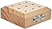Jamar 9-Hole Wooden Pegboard, Peg Test and Pegs to Improve Fine Motor Coordination & Finger Dexterity, Hand exercise Test for Rehabilitation & Occupational Therapy to Improve Motor Skills