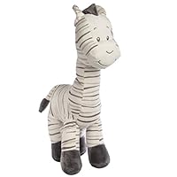 Gitzy 14-17" Large Zebra Stuffed Animal Safari Plush Toy Super Soft Cute Stuffed Animals for Toddlers Kids Boys Girls