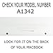 TOP CASE 2-in-1 Rubberized Hard Case Cover and Keyboard Cover Compatible with Apple MacBook White Unibody 13