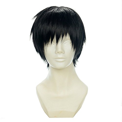 Child Bruce Lee Costumes - Cfalaicos Mens/Boys Natural Daily Hair, Durarara Orihara Izaya Cosplay Costume Wig Short