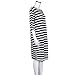 Yoyorule Fashion Striped women Plus Size Knee-length Loose O-Neck Casual Dress (2XL, Black)