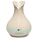 Aroma Essential Oil Diffuser, 2017 Simway Aromatherapy 400mL Ultrasonic Cool Mist Aroma diffuser Humidifier with Waterless Auto Shut-off, 7 color LED lights for Bedroom Living Room Spa Baby