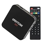 EASYTONE Android 5.1 TV Box Quad Core Amlogic S905 CPU WiFi 2.4GHz,4K Ultra HD, DLNA Miracast + MX3 Wireless Keyboard and Mouse