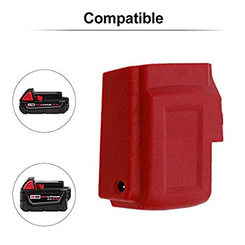 XBERSTAR USB Ports Battery Charger Adapter Adaptor for Milwaukee 4924