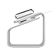 Apple Watch Stand, iKross Aluminum Charger Station Dock Cradle Holder Display Rack for Apple Watch 38mm and 42mm - Silver