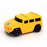 Autrix Inductive Truck Mini Inductive Toy Car Follow Black Line with Screwdriver(Yellow)