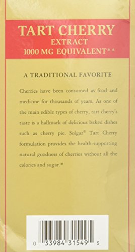 Solgar Tart Cherry Capsules - Image 4