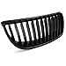 uxcell 2pcs Glossy Black Front Bumper Kidney Grill Grille for 2005-2008 BMW E90 E91 4 Doors Sedan 323i 328i 328xi 335i 335xi 330i 330xi 320i 325xi