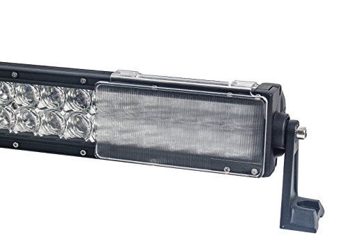 6" Clear Flood OZ-USA® Bar Cover LED Light Dual Row 36w 72w 180w 288w 9" 18" 30" 50" Fog 4x4