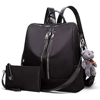 Backpack For Women Fashion Nylon Ladies Rucksack Crossbody Shoulder Bag 2pcs Purses Backpack Set #womens #travel #backpack #2020 Backpack For Women Fashion Nylon Ladies Rucksack Crossbody Shoulder Bag 2pcs Purses Backpack Set