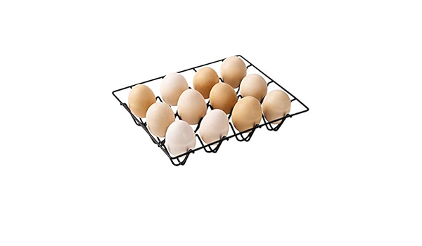 Feixunfan Soporte para Huevos 12 Huevera Rack Bandeja de ...