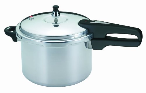 Mirro 92160a polished aluminum 10-psi pressure cooker c…