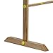 Hathaway Solid Wood Ladder Toss Game Set – Complete Ladder Ball Game Set with 2 Targets, 6 Golf Ball Bolas, and Carry Bag – Outdoor Adult Games for Backyard Fun - Good for 2–4 Players