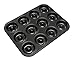 Webake Donut Pan Non-stick Mini Donut Tray Heavy Gauge 2.8 Inch Doughnut Pans for Baking 12-Cavity