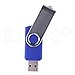 LHN® (Bulk 10 Pack) 2GB Swivel USB Flash Drive USB 2.0 Memory Stick (Blue)